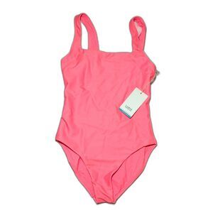 NWT Carve Designs Skye Compression One Piece Swimsuit  Size XS Coral Full Cover